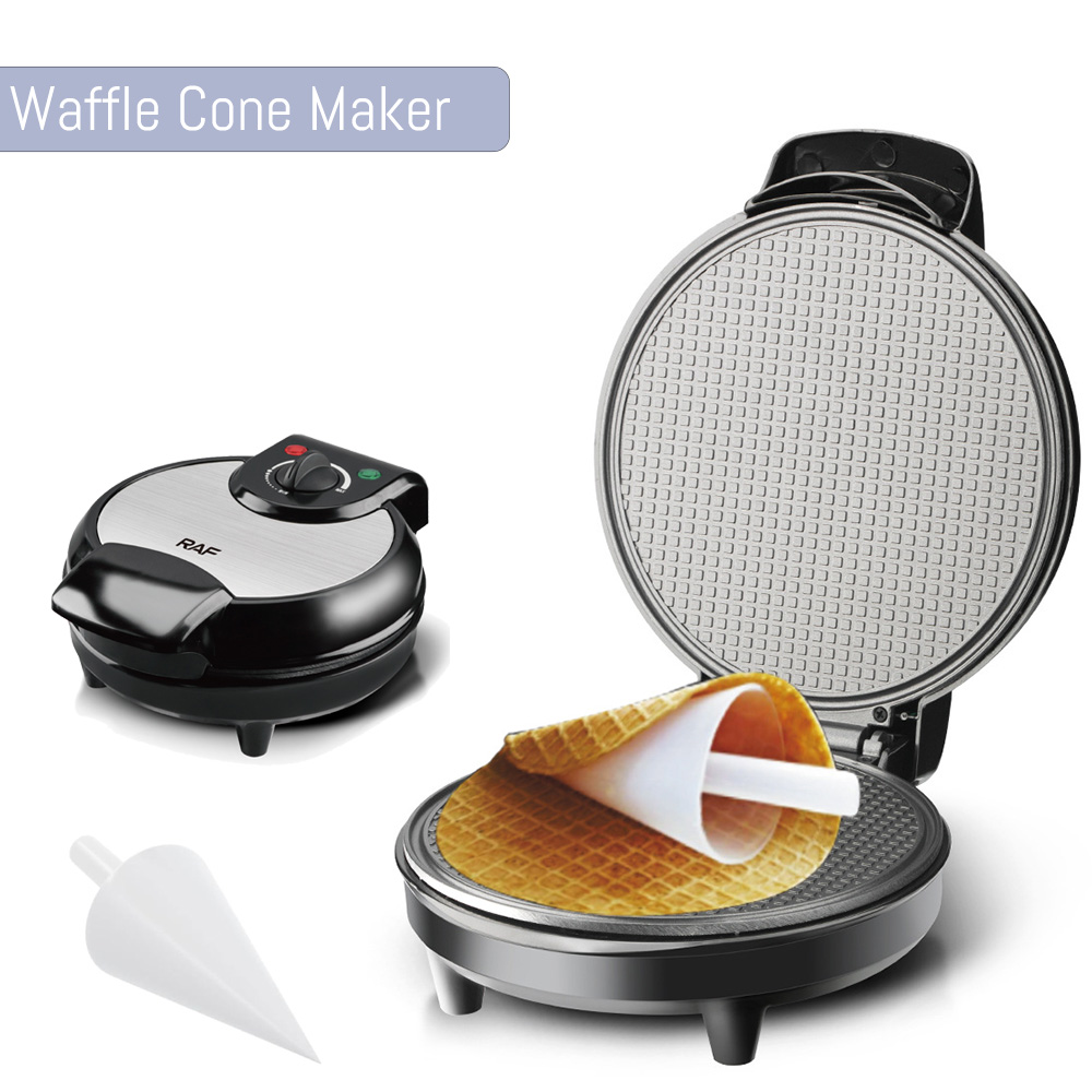 Mini Waffle Maker Machine - 브라우닝 제어 기능이 있는 전기 와플