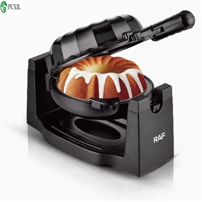 Mini Waffle Maker Machine - 최신형 고품질 전기 회전식 라바 번트