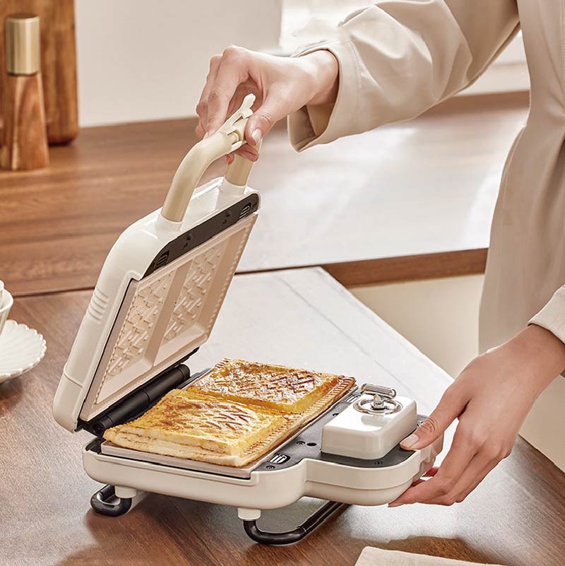 전기 샌드위치 메이커, 다기능 아침 식사 메이커, 와플 - Mini Waffle Maker Machine 리뷰 및 가격