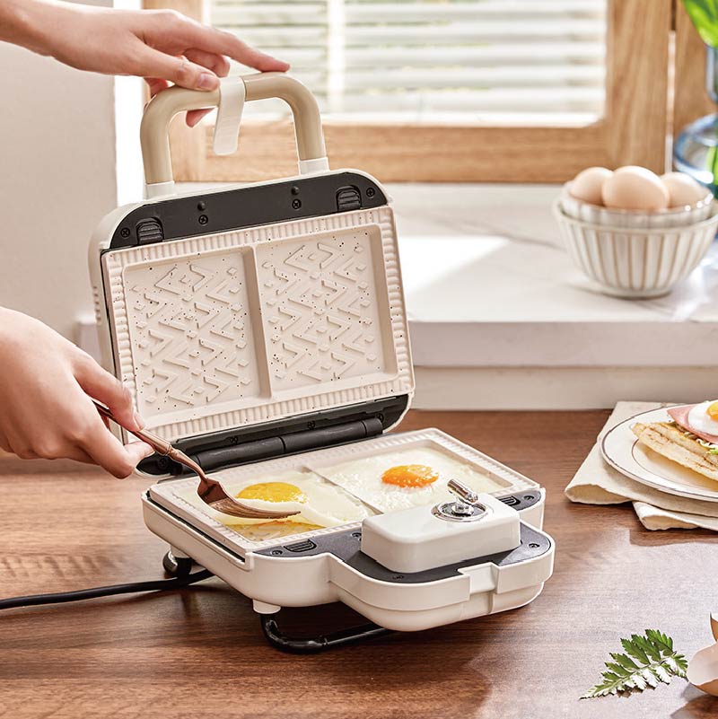 전기 샌드위치 메이커, 다기능 아침 식사 메이커, 와플 - Mini Waffle Maker Machine 리뷰 및 가격