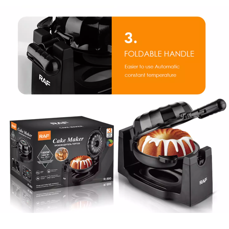 최신형 고품질 전기 회전식 라바 번트 케이크 메이커 회 - Mini Waffle Maker Machine 리뷰 및 가격